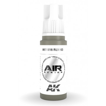 Vernice Acrilica AK Serie Air 3rd Gen RLM 63