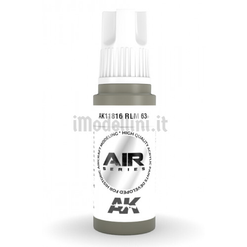Vernice Acrilica AK Serie Air 3rd Gen RLM 63