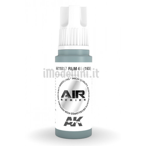 Vernice Acrilica AK Serie Air 3rd Gen RLM 65 1938
