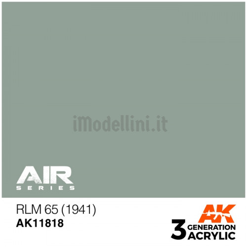 Vernice Acrilica AK Serie Air 3rd Gen RLM 65 1941