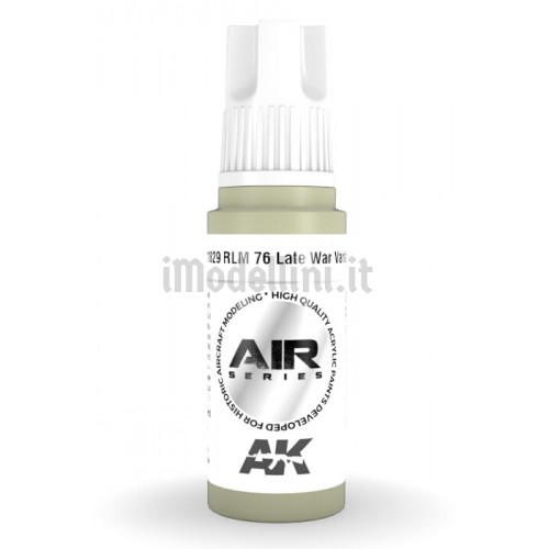 Vernice Acrilica AK Serie Air 3rd Gen RLM 76 Late War Var