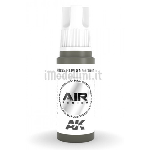 Vernice Acrilica AK Serie Air 3rd Gen RLM 81 Version 1
