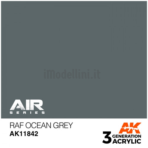 Vernice Acrilica AK Serie Air 3rd Gen RAF Ocean Grey
