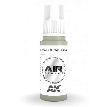 Vernice Acrilica AK Serie Air 3rd Gen RAF Sky / FS 34424