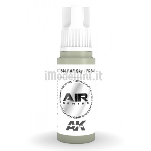 Vernice Acrilica AK Serie Air 3rd Gen RAF Sky / FS 34424