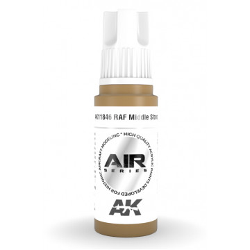 Vernice Acrilica AK Serie Air 3rd Gen RAF Middle Stone