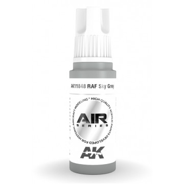 Vernice Acrilica AK Serie Air 3rd Gen RAF Sky Grey