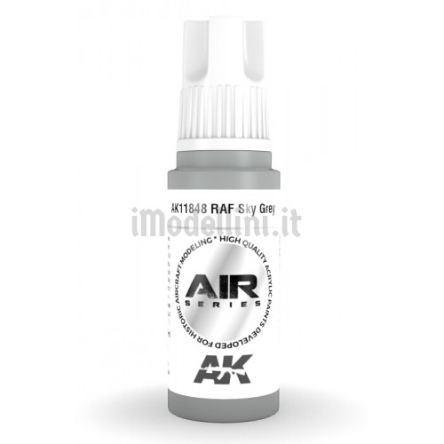 Vernice Acrilica AK Serie Air 3rd Gen RAF Sky Grey