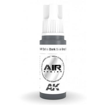 Vernice Acrilica AK Serie Air 3rd Gen RAF Extra Dark Sea Grey BS381C/640
