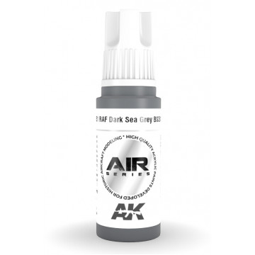 Vernice Acrilica AK Serie Air 3rd Gen RAF Dark Sea Grey BS381C/638