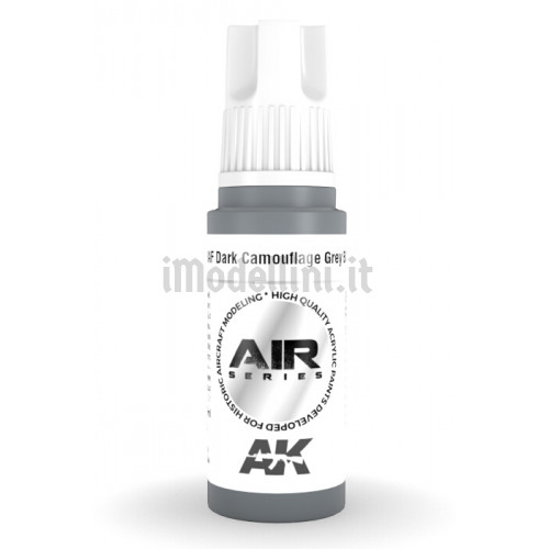 Vernice Acrilica AK Serie Air 3rd Gen RAF Dark Camouflage Grey BS381C/629