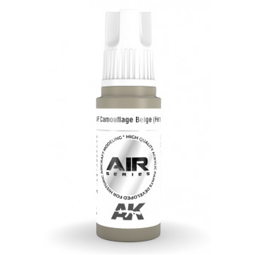 Vernice Acrilica AK Serie Air 3rd Gen RAF Camouflage Beige (Hemp) BS381C/389