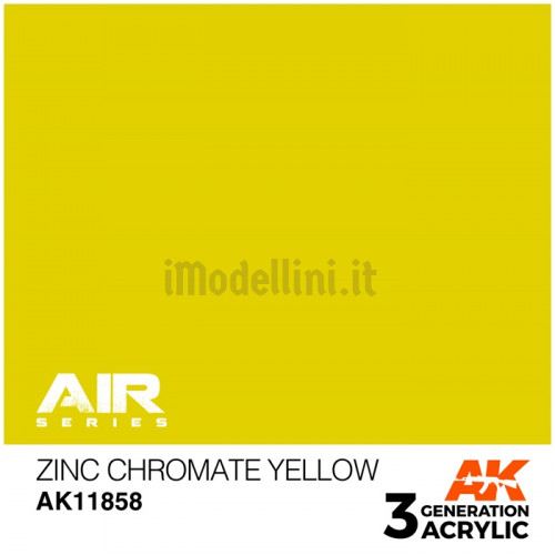 Vernice Acrilica AK Serie Air 3rd Gen Zinc Chromate Yellow