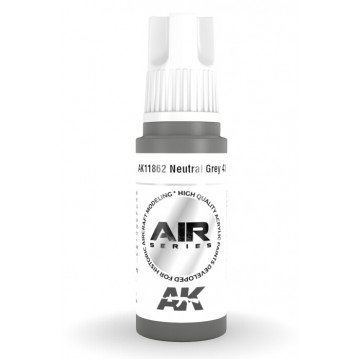 Vernice Acrilica AK Serie Air 3rd Gen Neutral Grey 43