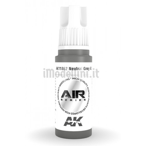 Vernice Acrilica AK Serie Air 3rd Gen Neutral Grey 43