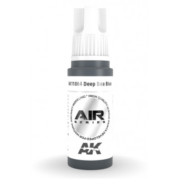 Vernice Acrilica AK Serie Air 3rd Gen Deep Sea Blue