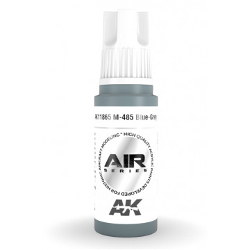 Vernice Acrilica AK Serie Air 3rd Gen M-485 Blue-Grey