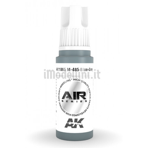 Vernice Acrilica AK Serie Air 3rd Gen M-485 Blue-Grey