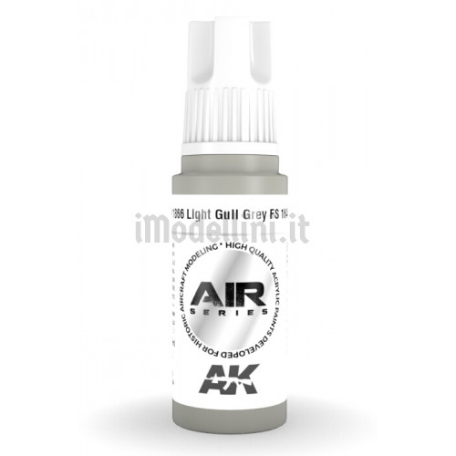 Vernice Acrilica AK Serie Air 3rd Gen Light Gull Grey FS 16440