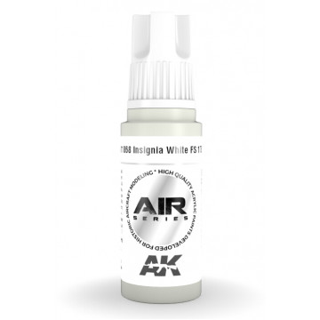 Vernice Acrilica AK Serie Air 3rd Gen Insignia White FS 17875