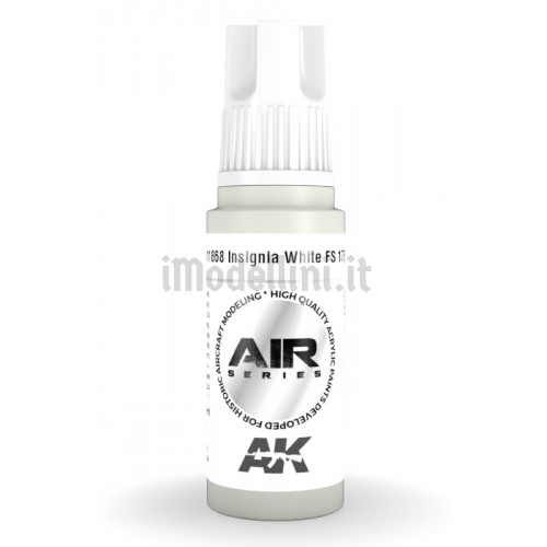 Vernice Acrilica AK Serie Air 3rd Gen Insignia White FS 17875