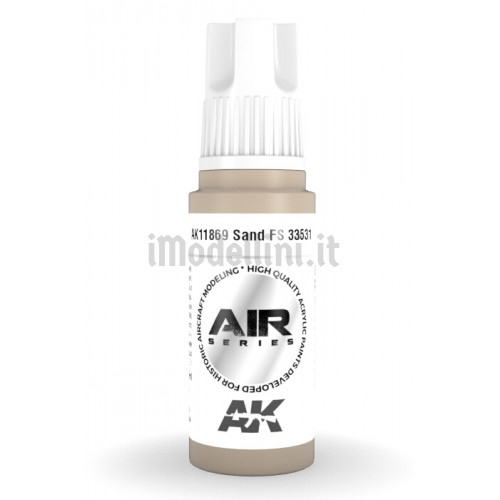 Vernice Acrilica AK Serie Air 3rd Gen Sand FS 33531