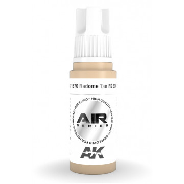 Vernice Acrilica AK Serie Air 3rd Gen Radome Tan FS 33613