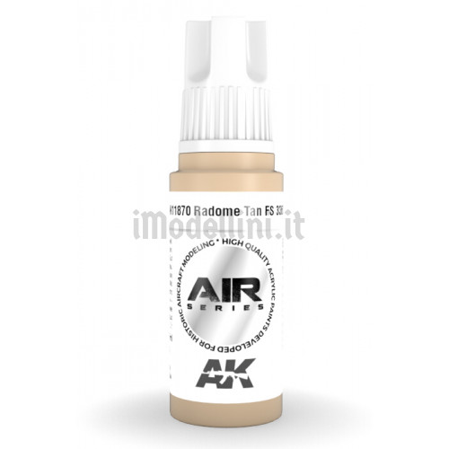 Vernice Acrilica AK Serie Air 3rd Gen Radome Tan FS 33613