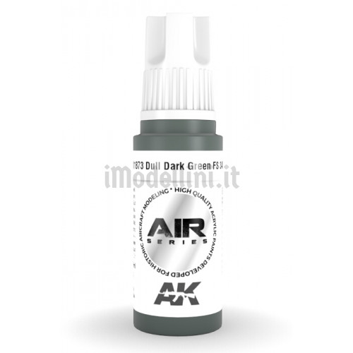 Vernice Acrilica AK Serie Air 3rd Gen Dull Dark Green FS 34092