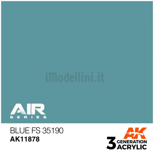 Vernice Acrilica AK Serie Air 3rd Gen Blue FS 35190