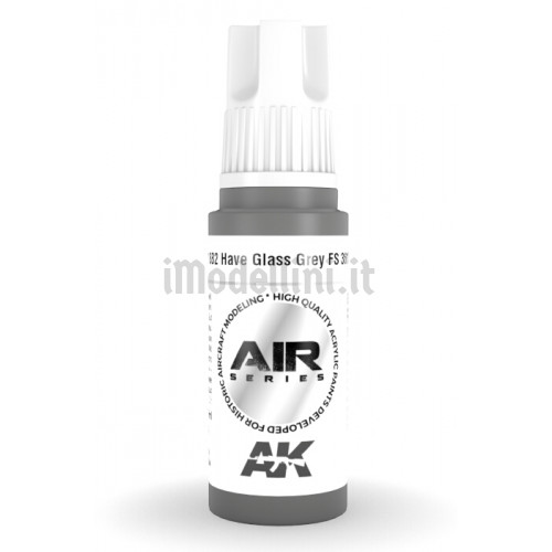 Vernice Acrilica AK Serie Air 3rd Gen Have Glass Grey FS 36170