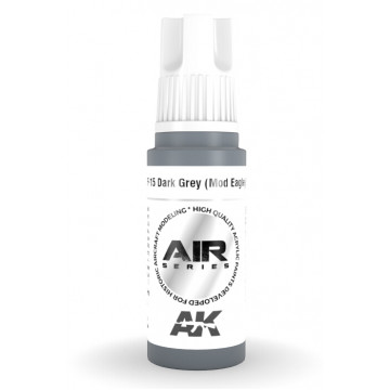 Vernice Acrilica AK Serie Air 3rd Gen F-15 Dark Grey Mod Eagle FS 36176