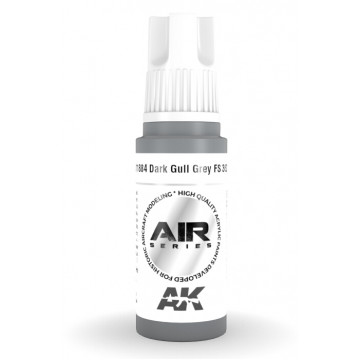 Vernice Acrilica AK Serie Air 3rd Gen Dark Gull Grey FS 36231