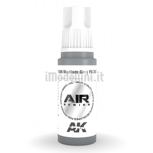 Vernice Acrilica AK Serie Air 3rd Gen Medium Grey FS 36270