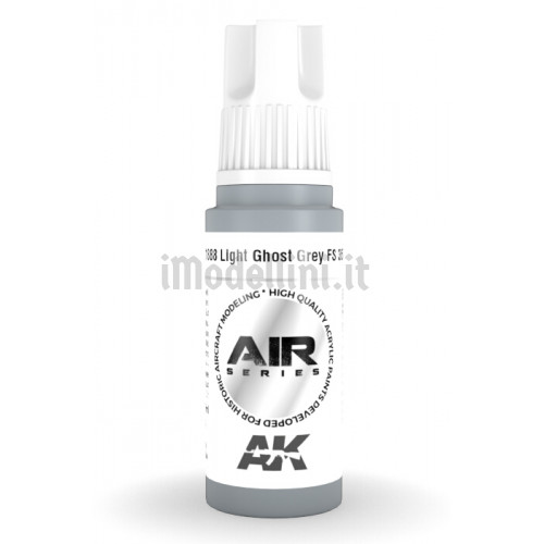 Vernice Acrilica AK Serie Air 3rd Gen Light Ghost Grey FS 36375