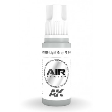Vernice Acrilica AK Serie Air 3rd Gen Light Grey FS 36495