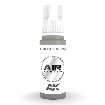 Vernice Acrilica AK Serie Air 3rd Gen IJN J3 Hai-iro (Grey)