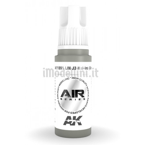 Vernice Acrilica AK Serie Air 3rd Gen IJN J3 Hai-iro (Grey)