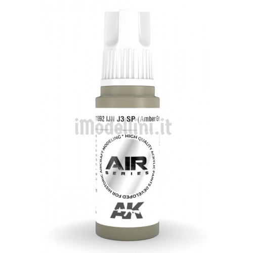 Vernice Acrilica AK Serie Air 3rd Gen IJN J3 SP (Amber Grey)