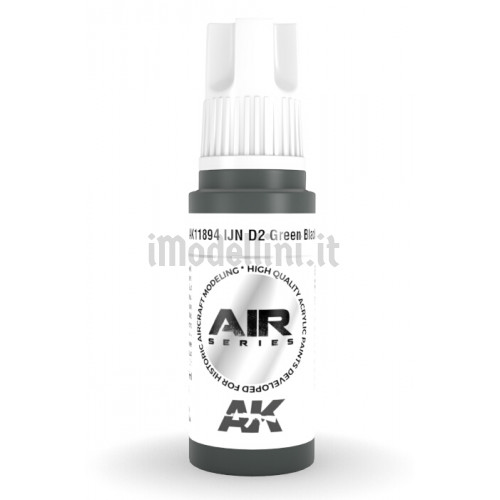 Vernice Acrilica AK Serie Air 3rd Gen IJN D2 Green Black