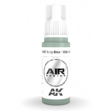 Vernice Acrilica AK Serie Air 3rd Gen Grey-Blue 1920s-1930s