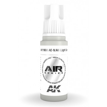 Vernice Acrilica AK Serie Air 3rd Gen AE-9/AII Light Grey