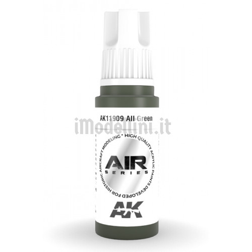Vernice Acrilica AK Serie Air 3rd Gen AII Green