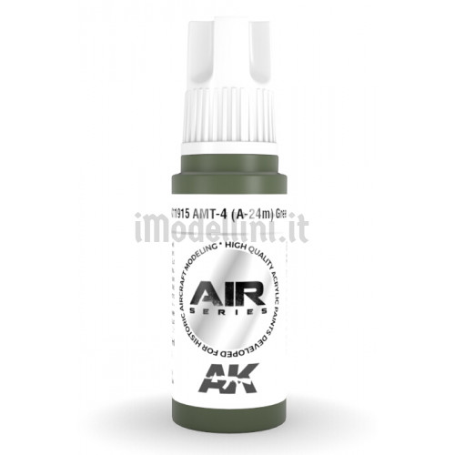 Vernice Acrilica AK Serie Air 3rd Gen AMT-4 (A-24m) Green