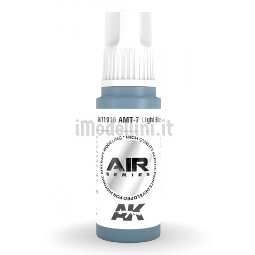 Vernice Acrilica AK Serie Air 3rd Gen AMT-7 Light Blue