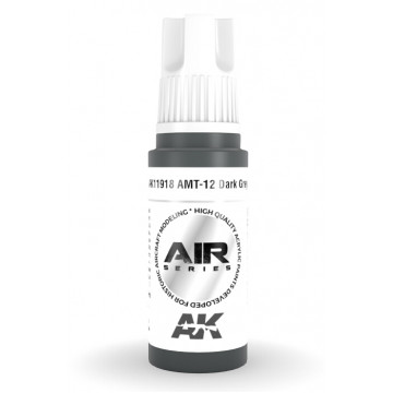 Vernice Acrilica AK Serie Air 3rd Gen AMT-12 Dark Grey