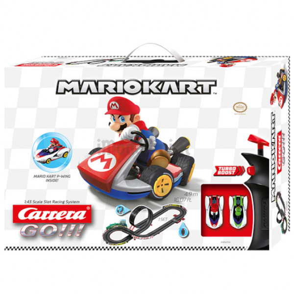 Pista Elettrica Nintendo Mario Kart P-Wing - Carrera GO!!! 62532