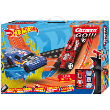 Pista Elettrica Carrera GO Hot Wheels 4,9 metri