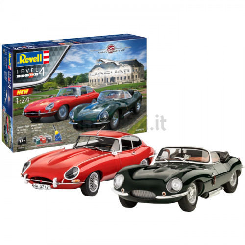 Gift Set 100th Anniversary of Jaguar 1:24