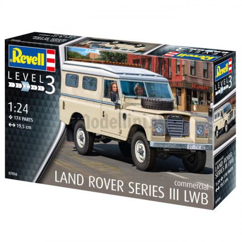 Land Rover Series III LWB commercial 1:24